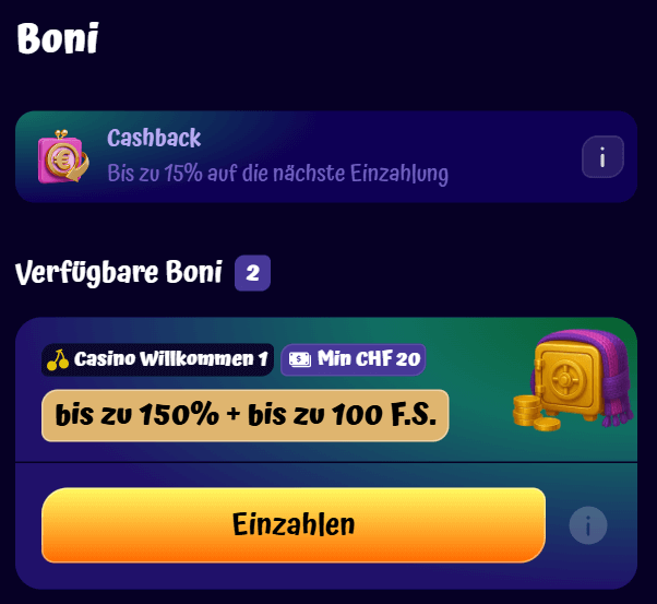 SpinGranny-Boni