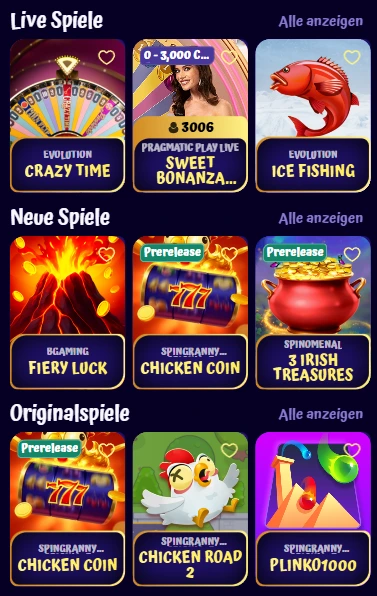 Ist SpinGranny eine legale Webseite