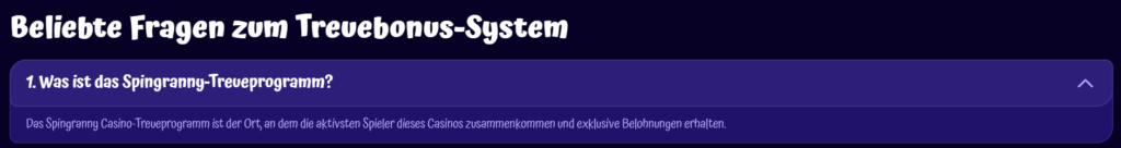 Häufig gestellte Fragen zum VIP-Status bei SpinGranny