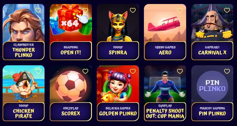 SpinGranny Online-Casinospiele