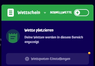 Express-Wetten bei SpinGranny