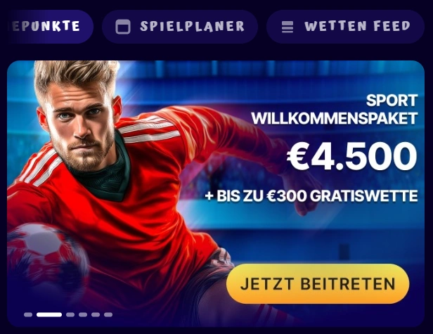 SpinGrannys Sportwettenbereich